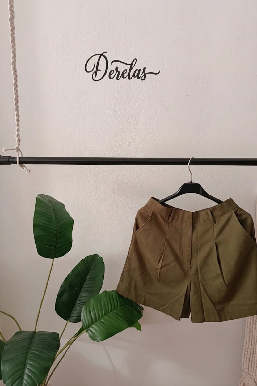 Pantalón corto de lino Reta
