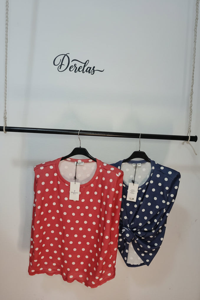 Camiseta Hombreras puntos Nadia