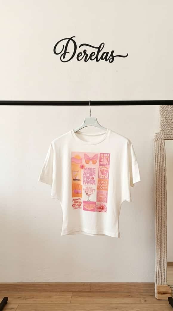 Camiseta corta corse