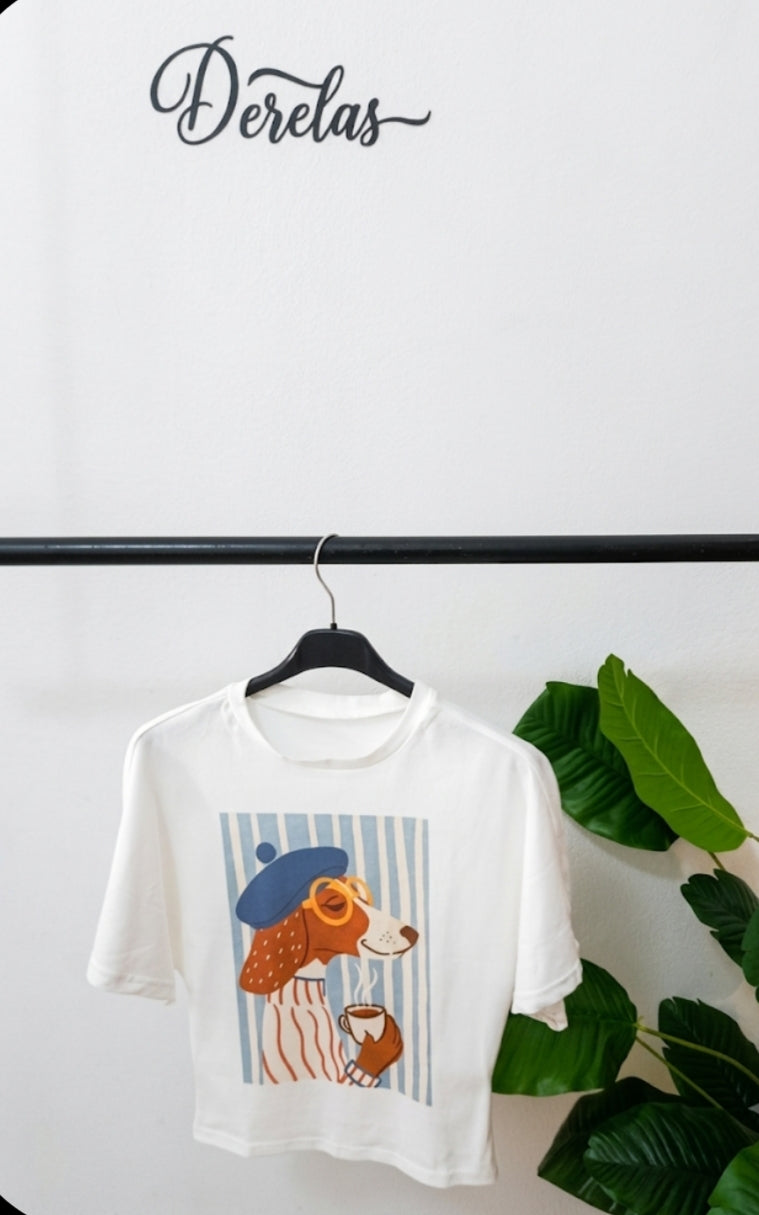 Camiseta corta corse