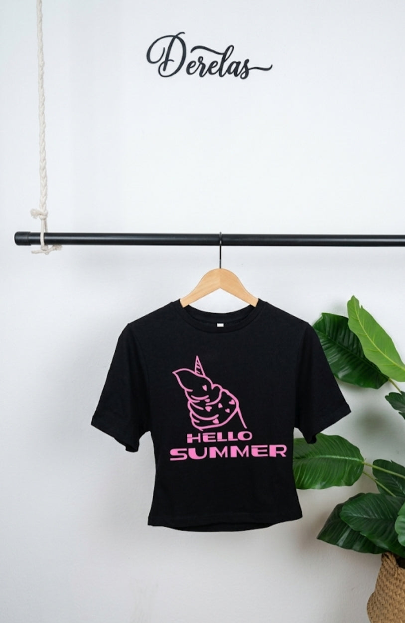 Camiseta corta corse